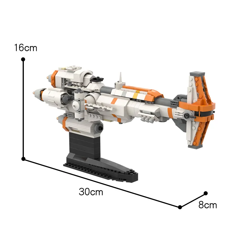

Mini Star Space Plan Wars Hammerhead-Corvette MOC Building Blocks Bricks Collection Movie Educational Toys Gifts 621pcs