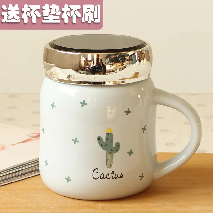 Индивидуальная чашка для напитков керамическая с крышкой рождественские кружки