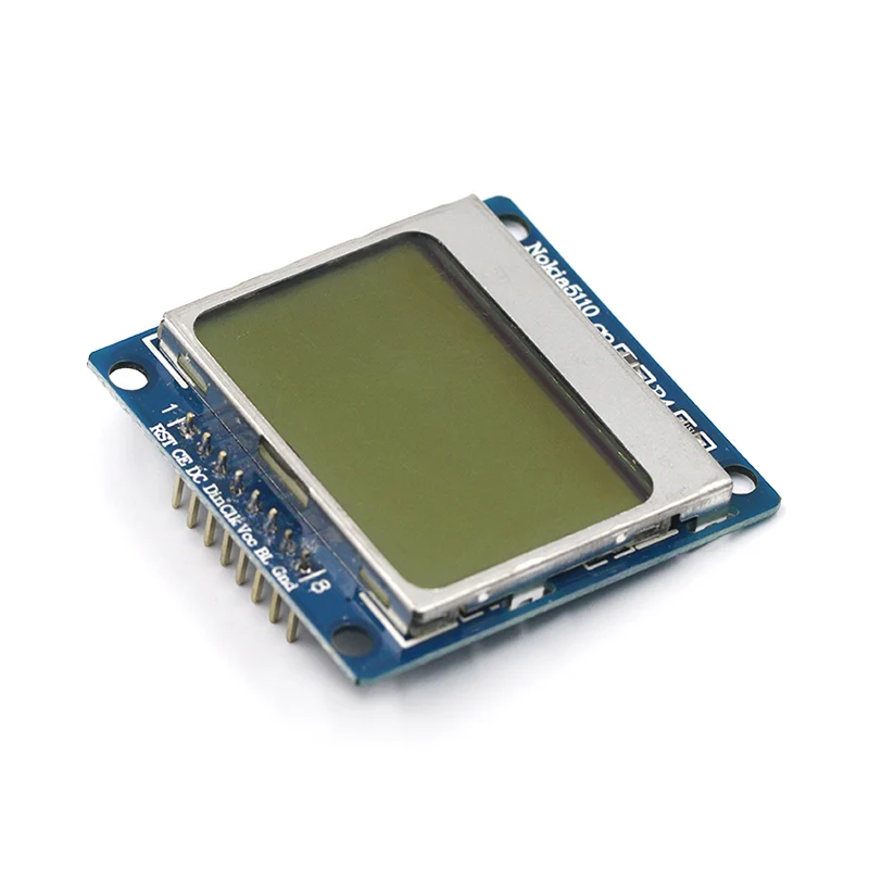 Умная электроника ЖК модуль монитор с синей подсветкой адаптер PCB 84*48 84x84 LCD 5110 N0kia