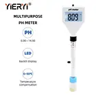 Измеритель pH yieryi, Цифровой pH-тестер для определения кислотности растений, цветов, овощей, влажности