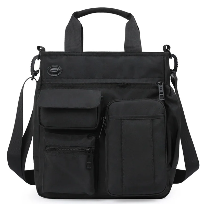 

Men shoulder bag Messenger nylon waterproof crossbody bag casual Travel handbag Large capacity multifunctional Fashion shoulder