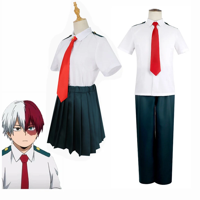Boku No Hero Academia AsuiTsuyu Yaoyorozu Momo School Uniform My Academy OCHACO URARAKA Midoriya Izuku Cosplay Costume |