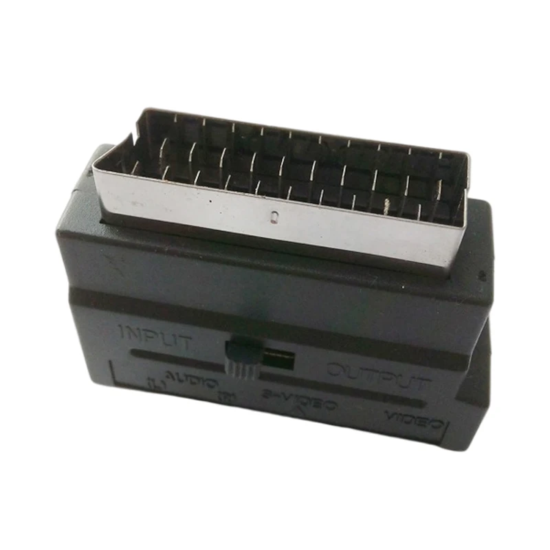 Адаптер NCHTEK RGB SCART Male к 3RCA Female и S-Video A/V Для Phono &amp SVHS преобразователь для