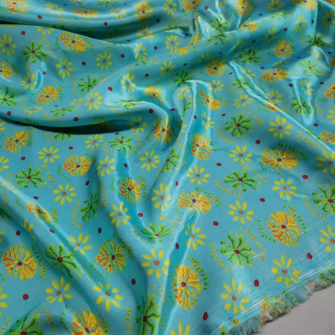 Сатиновая ткань ручной работы блестящая плетеная атласная полиэфирная тильда