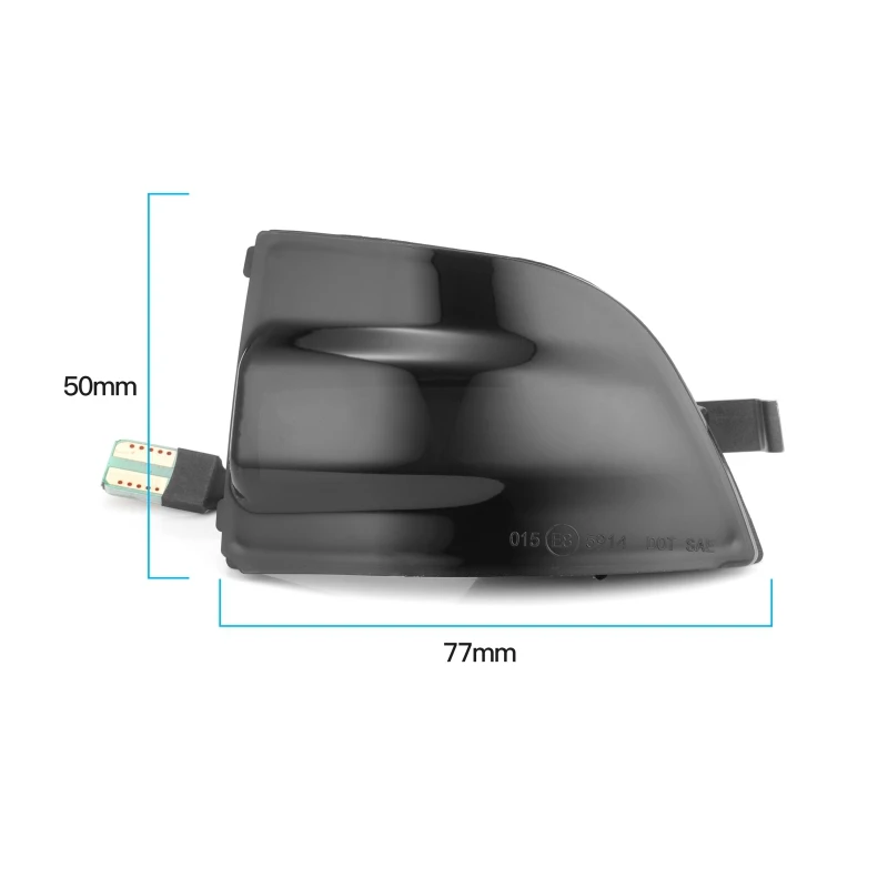 Светодиодный динамичессветильник поворотник для Ford ретранслятор боковых