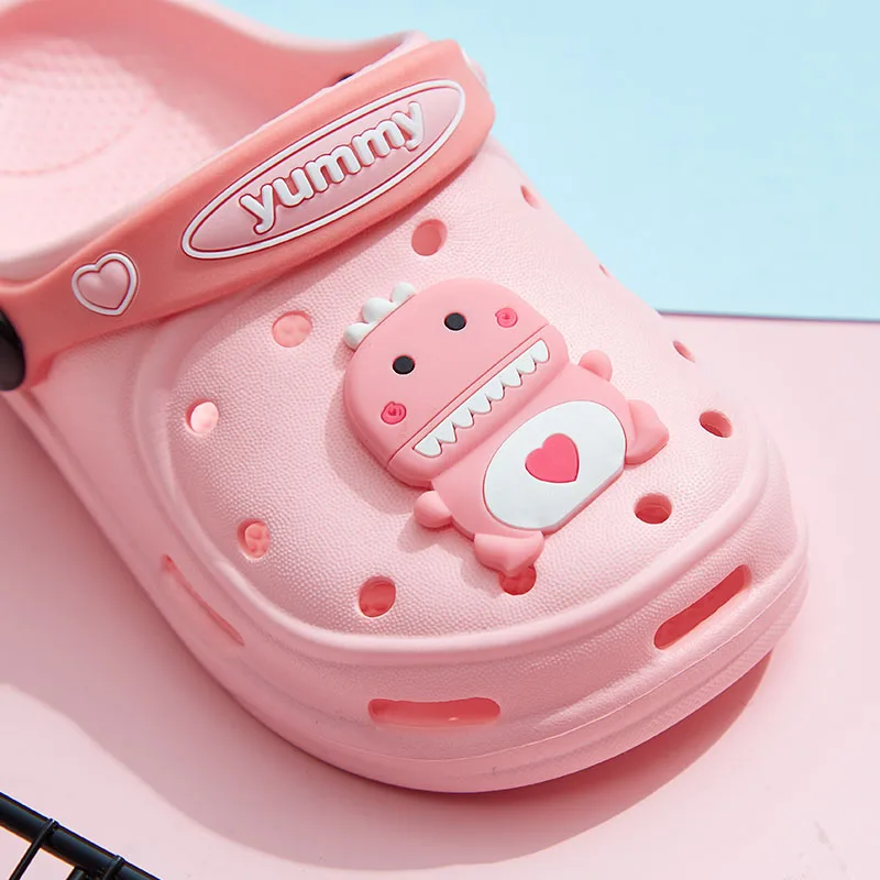 JACKSHIBO/детские тапочки популярная симпатичная обувь для детей мальчиков и девочек