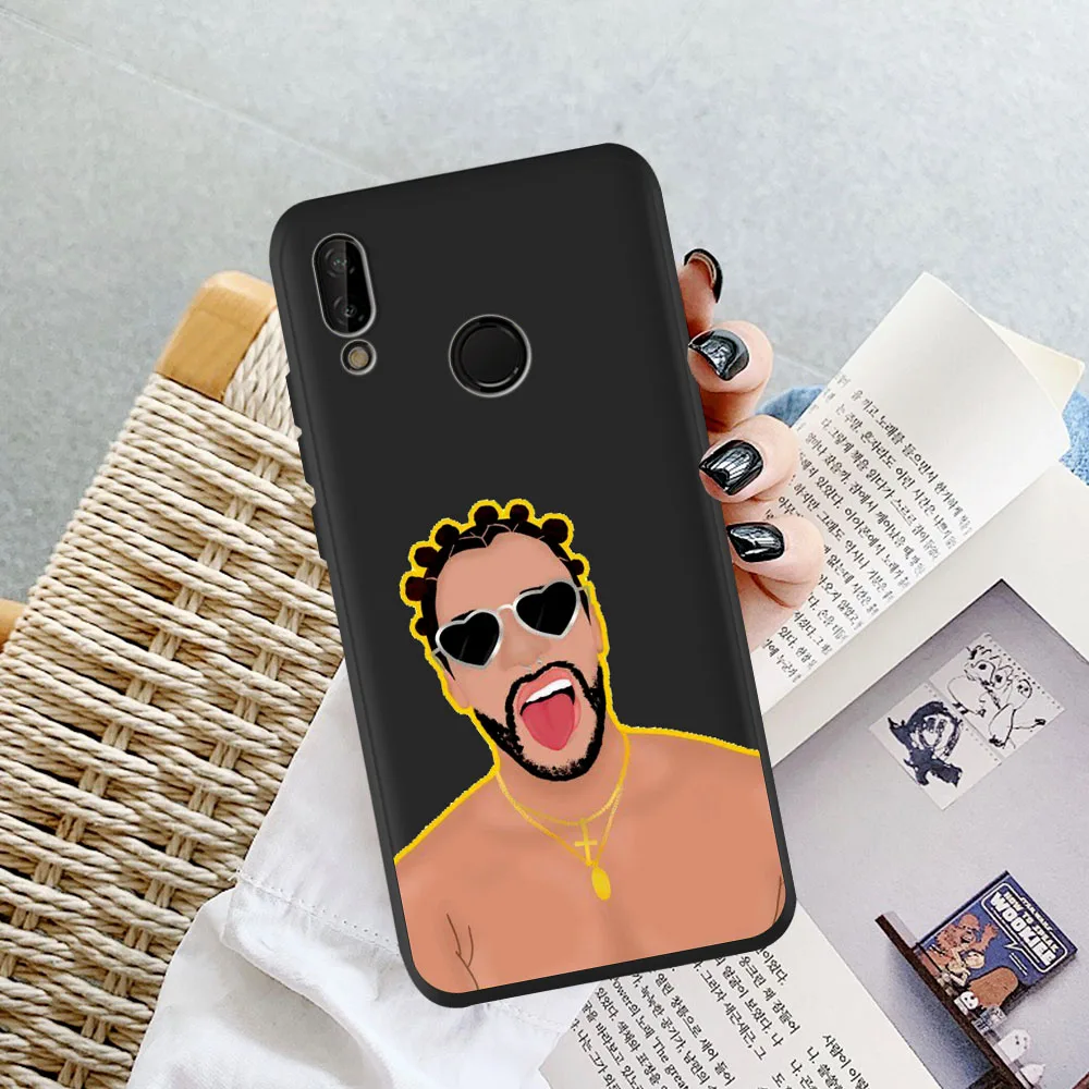 

Yo Perreo Sola Bad Bunny Maluma Soft TPU Case Cover For Huawei P20 P30 P40 Lite Pro P8 P10 Mate 30 20 10 Lite Pro Coque Fundas