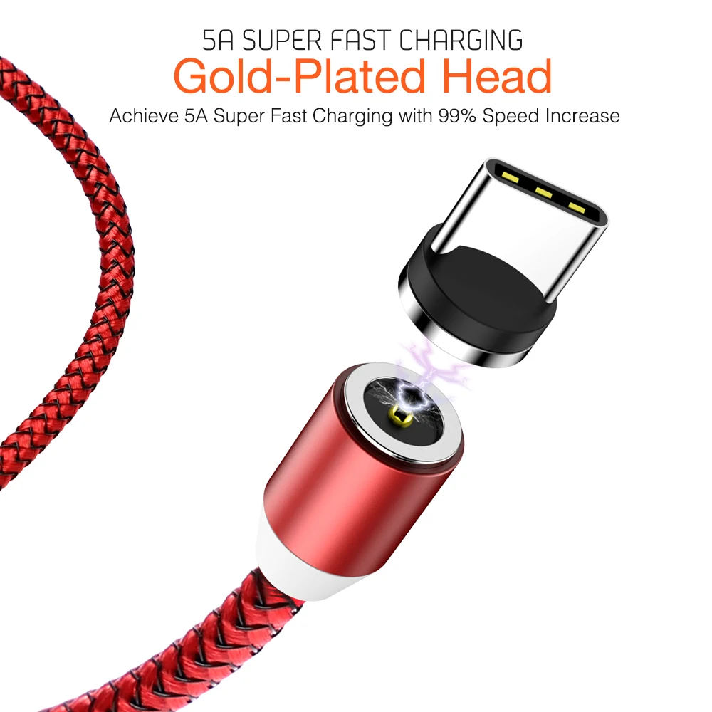 Магнитный Micro usb type-C кабель для iPhone 11 Pro XS Max 7 8 Plus samsung Android 3A кабель для быстрой зарядки и передачи данных 2 м USBC type C зарядное устройство