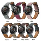 Ремешок из натуральной кожи для samsung Galaxy watch 3 46 мм, браслет для Gear S3 frontier, Huawei watch 2 gte band 22 мм