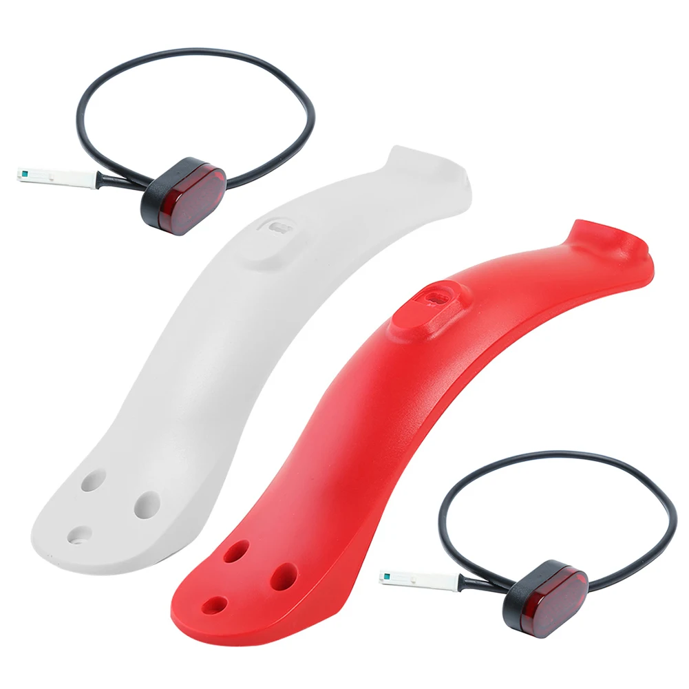 

Крыло для электрического скутера с задним фонарем, задний колесный скейтборд, брызговик, задние фонари, велосипедные аксессуары для M365/M365 Pro