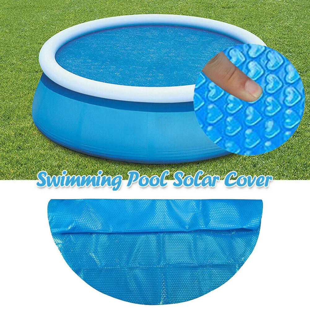 

Newly Round Pool Cover Protector Foot Above Ground Protection Easy Set for Swimming Pool