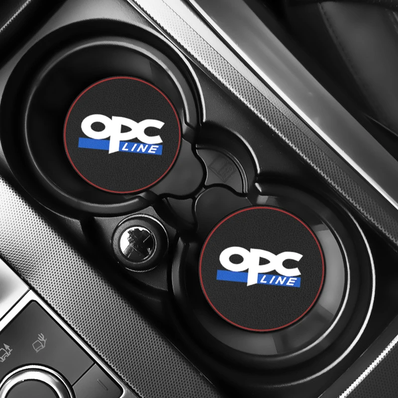 1 шт. автомобильный подстаканник кожаный коврик для подстаканника Opel OPC Astra H G J
