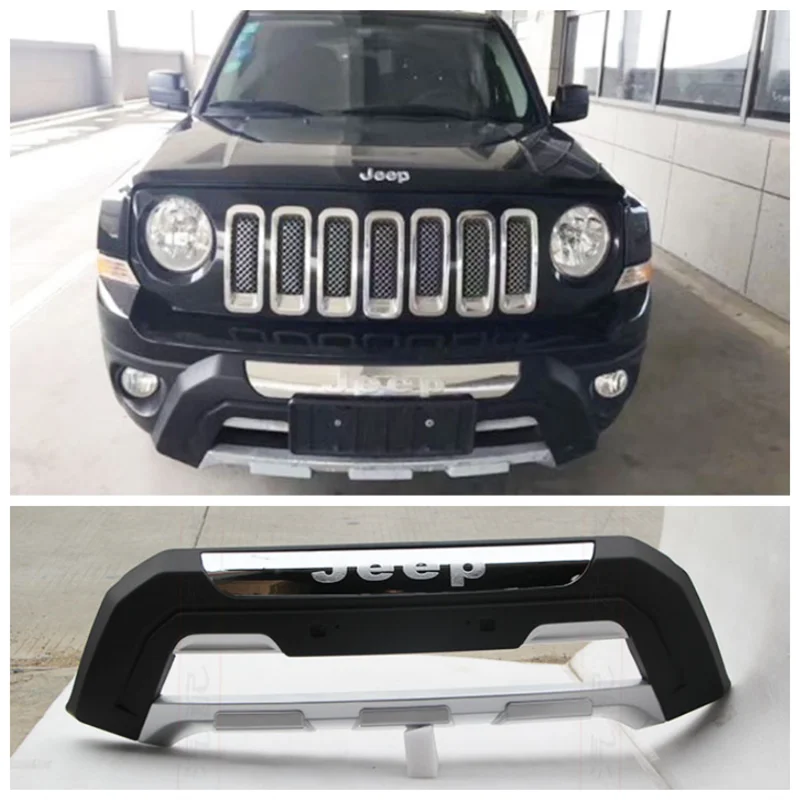 

High Quality Abs Car Front +Rear Bumper Diffuser Protector For Jeep Patriot 2011 2012 2013 2014 2015