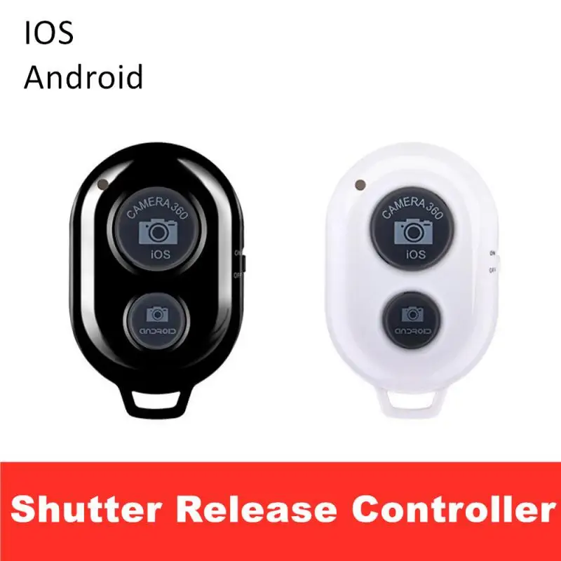 

Shutter Release Button For Selfie Camera Controller Adapter Photo Camera Control Bluetooth Remote Button for Selfie Ios/Android