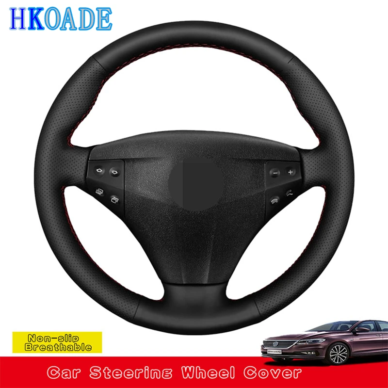 

Customize DIY Genuine Leather Car Steering Wheel Cover For Mercedes-Benz W203 C-Class Kompressor 2001-2004 Car Interior