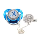 Соска-пустышка для мальчиков с надписью, с цепочкой и зажимами