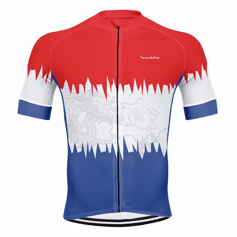 Майо ciclismo hombre Runchita pro Велоспорт Джерси короткий рукав MTB велосипедная майка Maillot tricota ciclismo para hombre - Цвет: Jersey  07