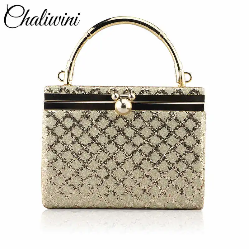 Новинка модный клатч ведро с блестками женские вечерние сумки яркие