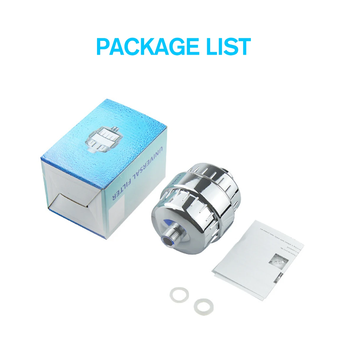 

NEW Bathroom Shower Filter Bathing Water Filter Purifier Water Treatment Health Softener Chlorine Water Purifier Set