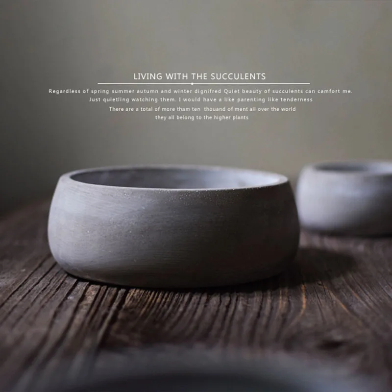 Большой размер круглая форма для бетона цветочный горшок силиконовая