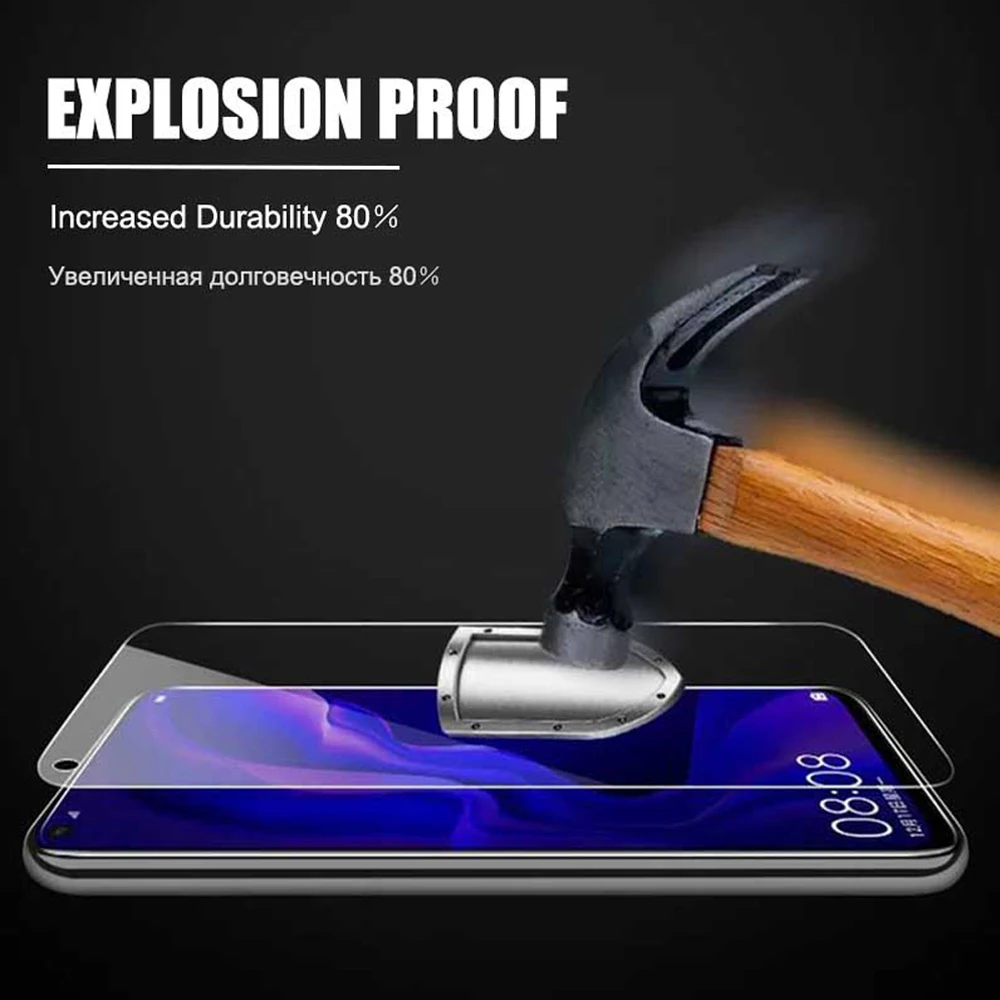 9H для huawei nova 6 se закаленное стекло 5 5i pro 5T 5Z Защитная пленка экрана телефона