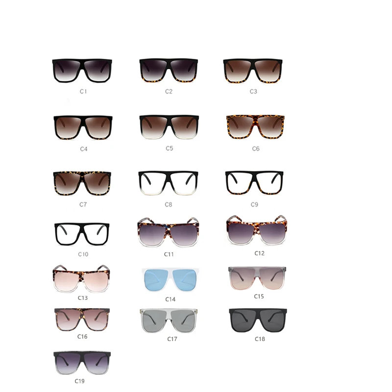 

Fashion Square Sunglasses Women Men Wholesale Brand Design Sun Glasses Female Shades for Men Ladies Lunette Femme Oculos Leopard