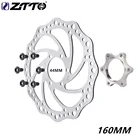 Тормозной диск ZTTO для горного велосипеда, диагональное отверстие 48 мм, Вращающийся дисковый, 160 мм