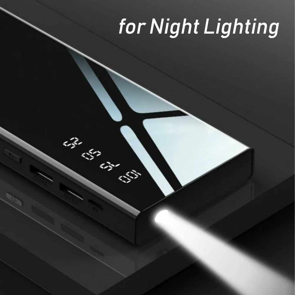 Портативное зарядное устройство 30000 мАч портативное для iPhone 6s 6 7 8 5 X XS MAX XR Xiaomi USB