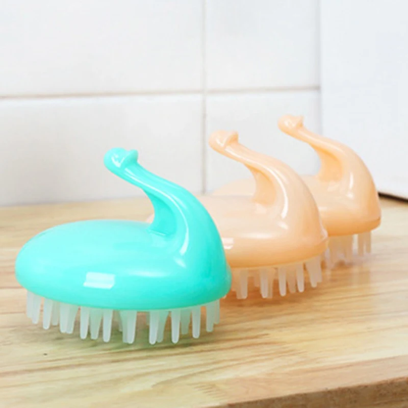 

Силиконовая головка тела Массажная щетка гребень-шампунь вырезывания волос Расческа Щетка для душа ванна спа массаж для похудения щетка Кр...