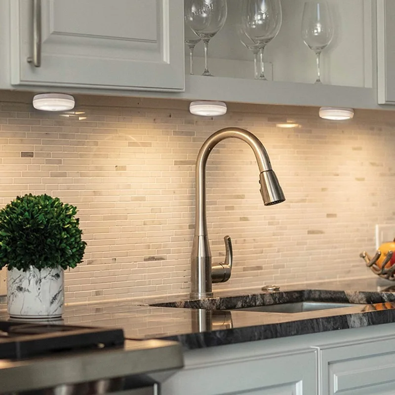 

Night Lights Motion Sensor Wireless Bedroom Decor Lamp 6LED Kitchen Cabinet lights decoration Closet Room Aisle Light Wall Lamp