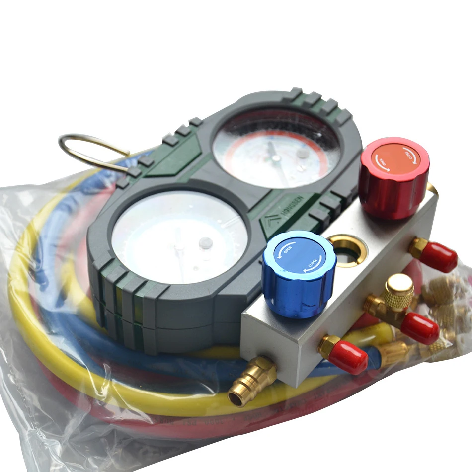 Манометр для трубопровода R22 R134a R404A R407c набор бытового автомобиля кондиционера