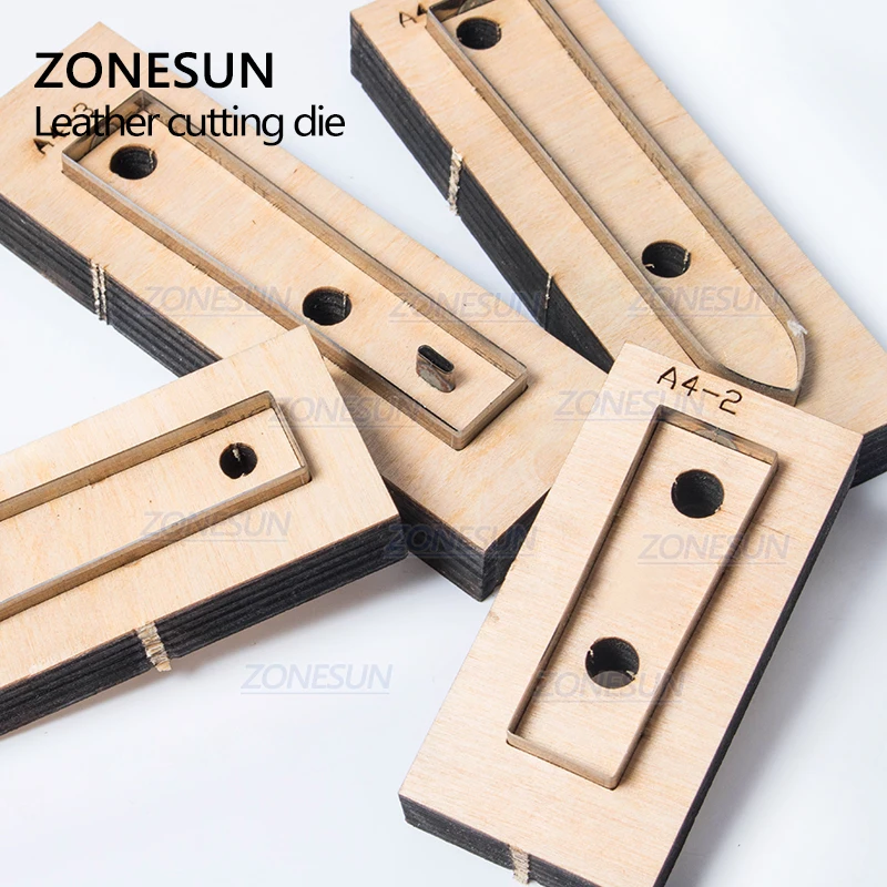 ZONESUN Apple 23-20 Watch Strap Custom Leather Cutting Die Punching Tool Watchband Mold Steel Rule | Дом и сад