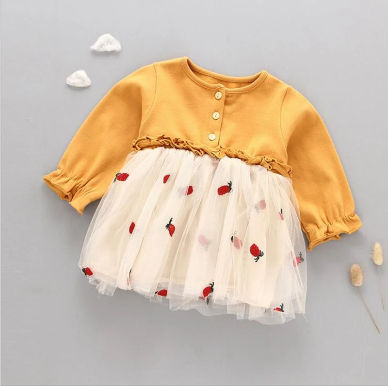 

Children's Dress 2021 Party Clothing Cotton Girls' Cotton Birthday Dress