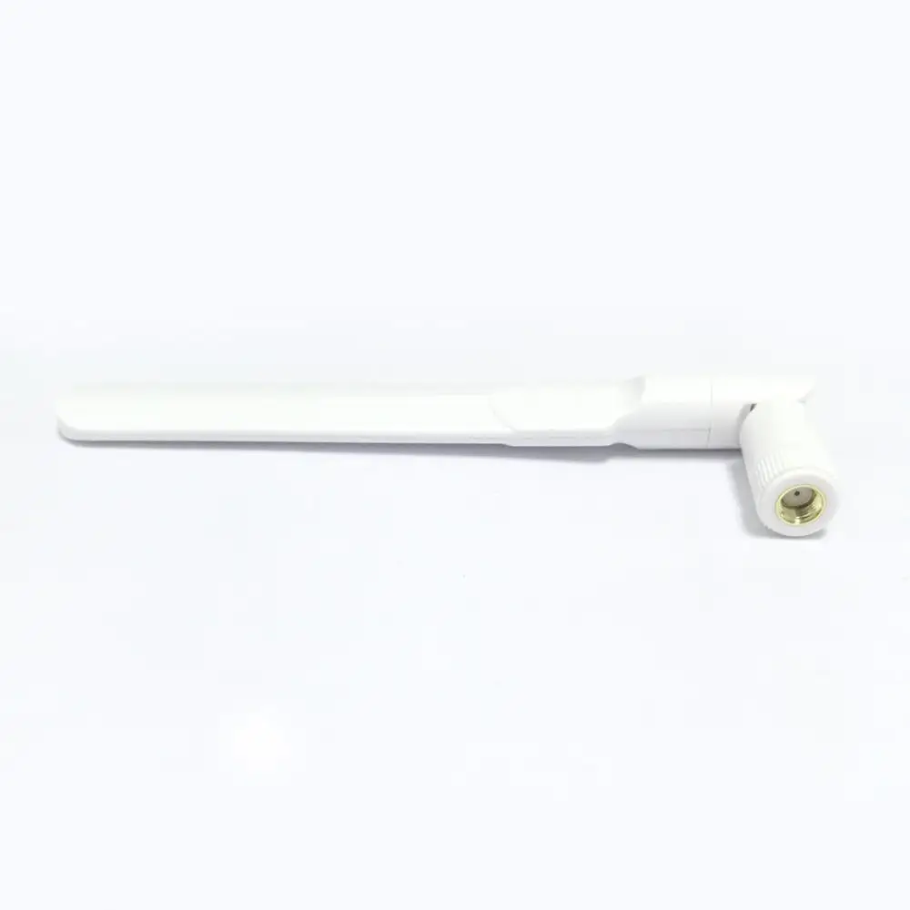 

1PC 8dBi 2400-2500MHZ 5150-5850MHZ dual band WIFI Antenna RP SMA male connector 160 mm long white color