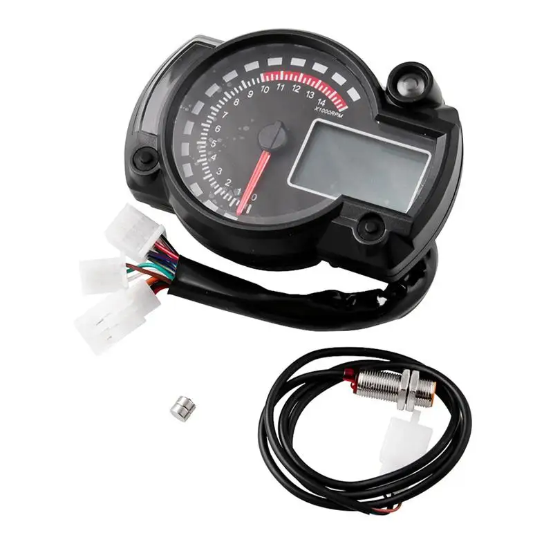 

1 PC Speedometer Waterproof Digital Speed Sensor Tachometer for Motorbike