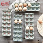 Японский прямоугольный контейнер для яиц, 12 ячеек, керамический поддон для яиц подглазурь, декоративный кухонный Органайзер