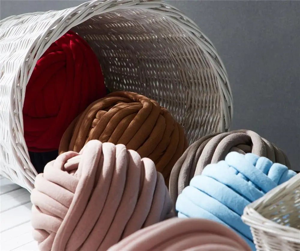 Очень толстая Натуральная шерсть массивная пряжа сделай сам громоздкое