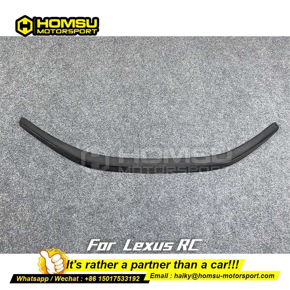Задний спойлер из углеродного волокна для lexu s RC Автомобильный задний Стайлинг