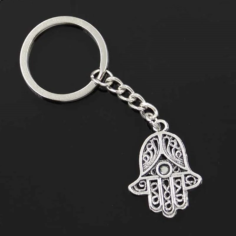 Новая мода мужской 30 мм брелок DIY металлический держатель цепь винтажная Рука