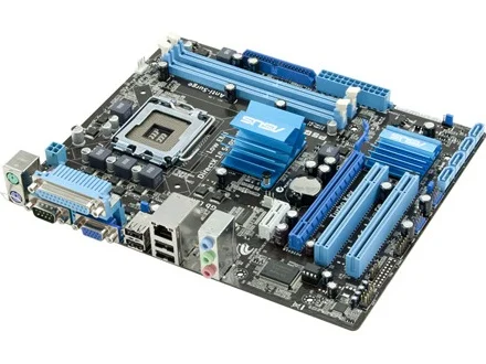 Asus P5G41T-M LX V2 настольная материнская плата G41 LGA 775 для Core 2 Duo DDR3 8G SATA2 VGA uATX оригинальная б/у материнская плата