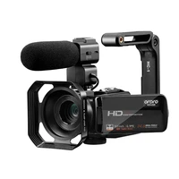 camcorder vlog video camera with microphone ordro z20 1080p full hd ir night vision digital cameras for youtube blogger