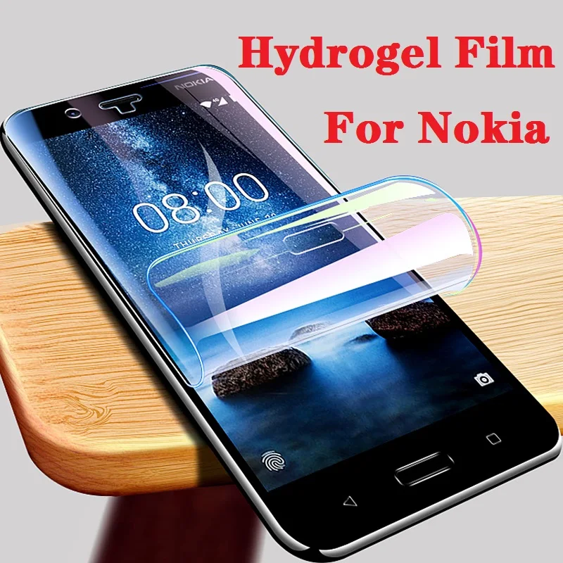 Гидрогелевая пленка с полным покрытием для Nokia 3 2 9H Защита экрана 4 6 5 1 7 plus X5 X3 X6