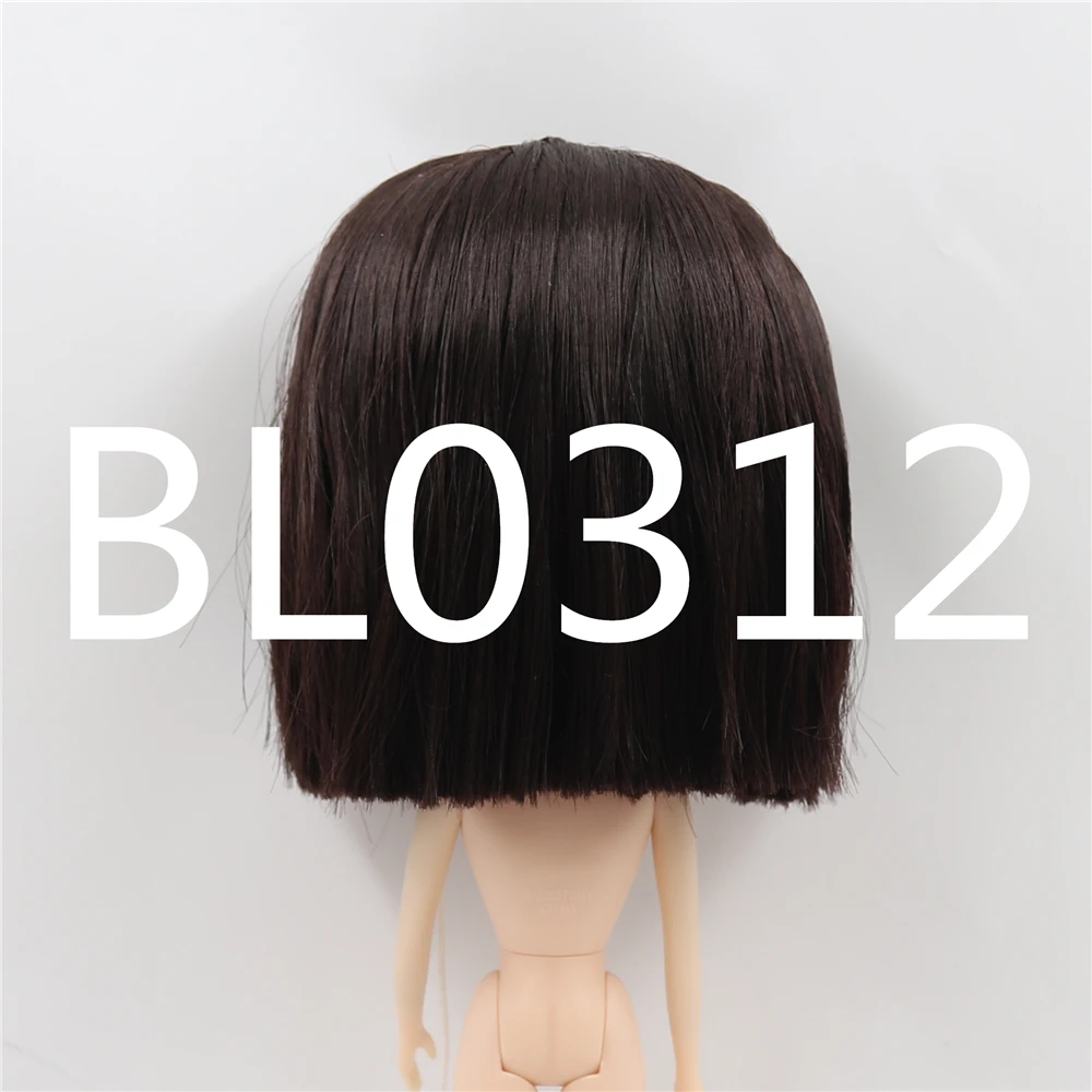 DBS blyth кукла ледяной парик только rbl головы и купола прямые волосы жирные игрушка |