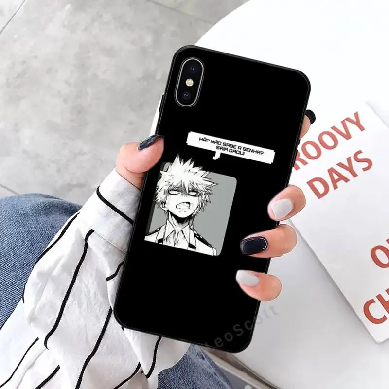 

My Hero Academia Phone Case for iPhone 11 12 mini pro XS MAX 8 7 6 6S Plus X 5S SE 2020 XR