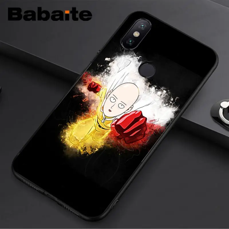 One punch man пользовательские фото мягкий чехол для телефона redmi 5plus 5A 6pro 4X note5A note6pro note7