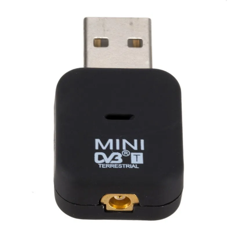 Мини USB 2,0 цифровой HDTV тюнер приемник Стик DVB-T SDR+ DAB+ FM антенный адаптер