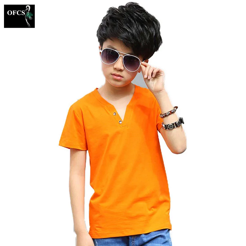 Качественные весенние детские футболки для мальчиков топ с коротким рукавом