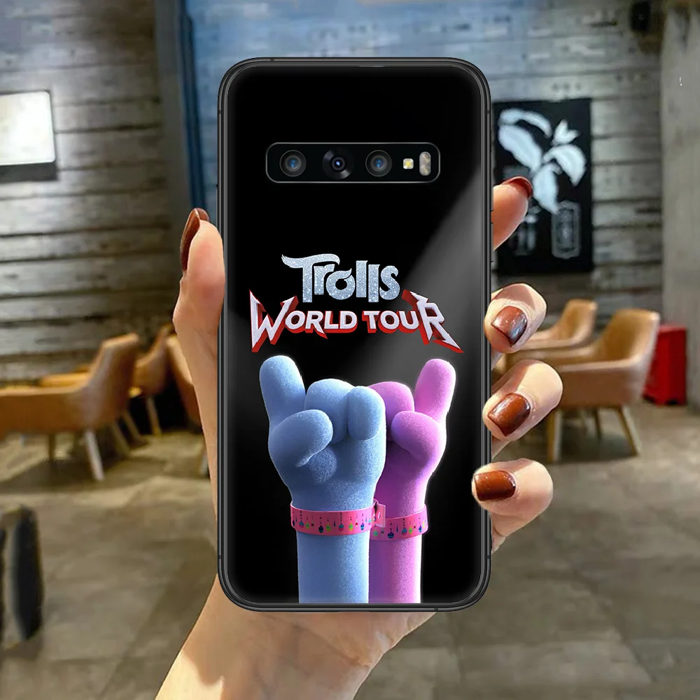 

Trolls World Tour Phone Case Cover For For SamSung Galaxy S Note 7 8 9 10 20 Uitra Plus E Lite Black black Back Luxury Cell Tpu