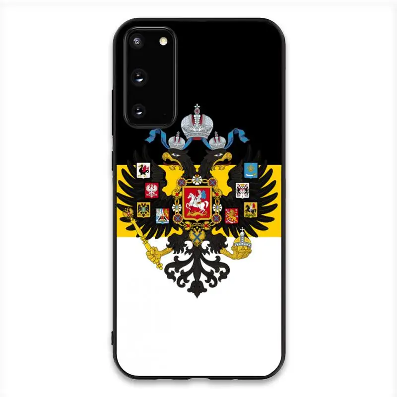 

FHNBLJ Armenia russia Flag coat of arms Painted Phone Case For Samsung S20 S10 S8 S9 Plus S7 S6 S5 Note10 Note9 S10lite