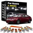 Осветительный комплект детской лампы BADEYA 10 шт. для 2009 2010 2011 2012 2013 2014 Acura TL карта багажника подходящая купольная лампа номерного знака